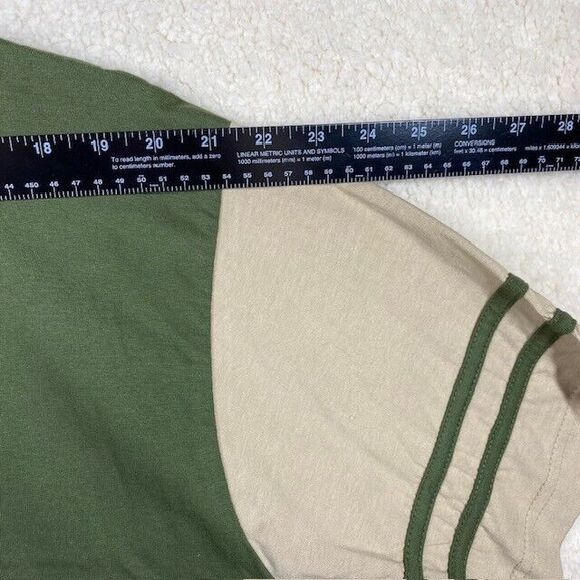 Looney Tunes Womens Sz XL Green VTG 2002 TWEETY BIRD ATTITUDE U Baseball Jersey - Picture 9 of 11